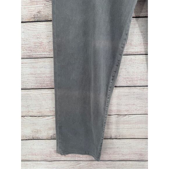 Baldwin Kansas City Brennan Modern Straight Jeans Men's 38 Gray Stretch - Picture 5 of 12